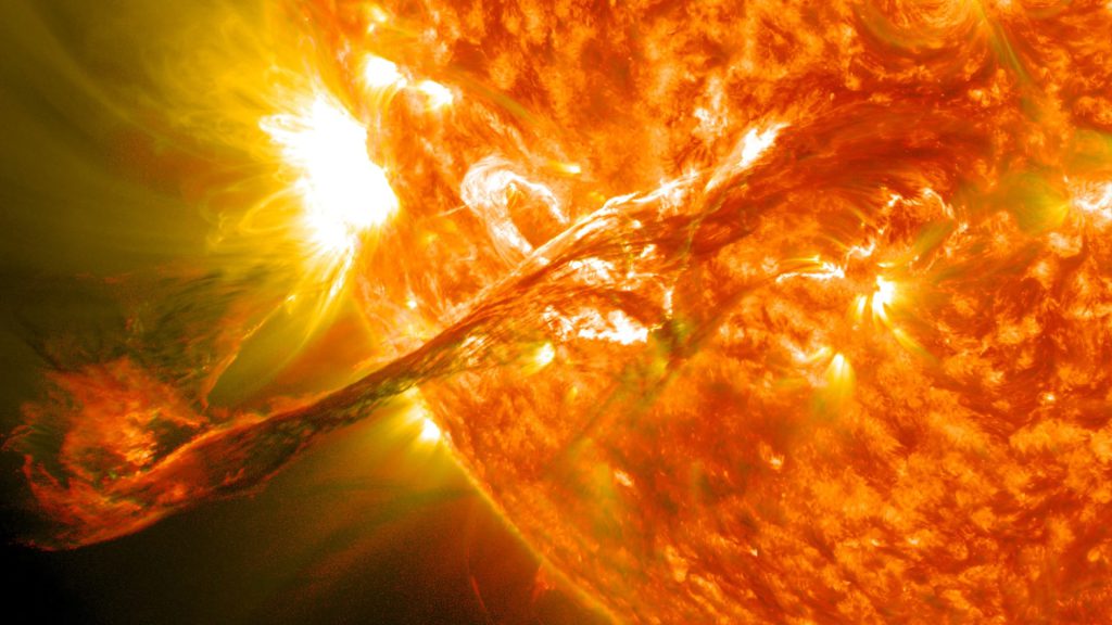 Solar storms