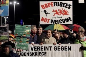 Muslim Refugees trashing Germany & Swedes attack Muslim refugees