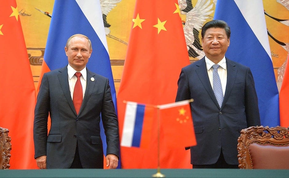 Russia and china