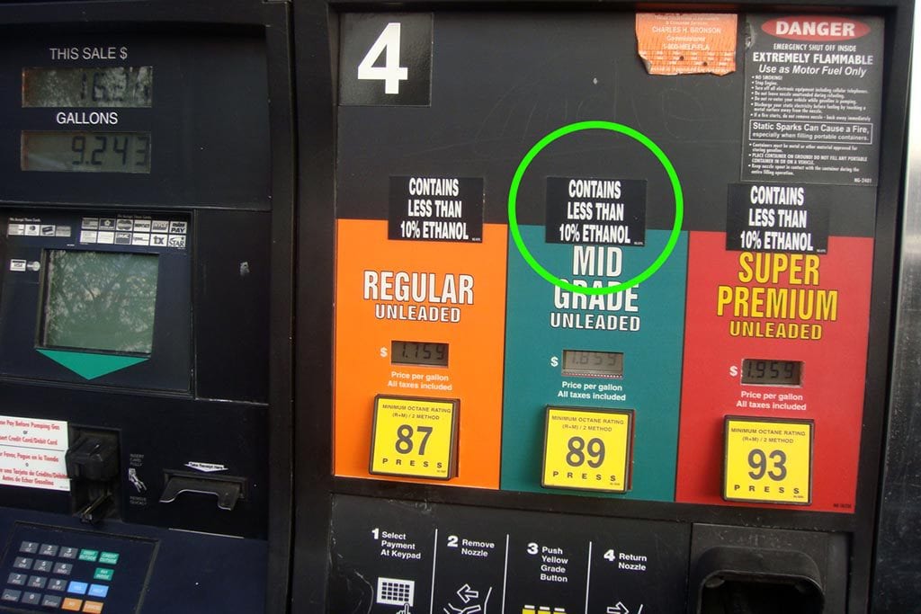 EPA wants dilute fuel ethanol fuel