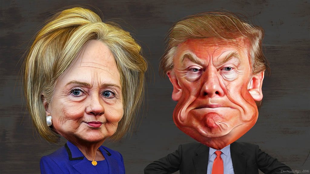 Trump and Clinton: A surprising rise and a shocking collapse