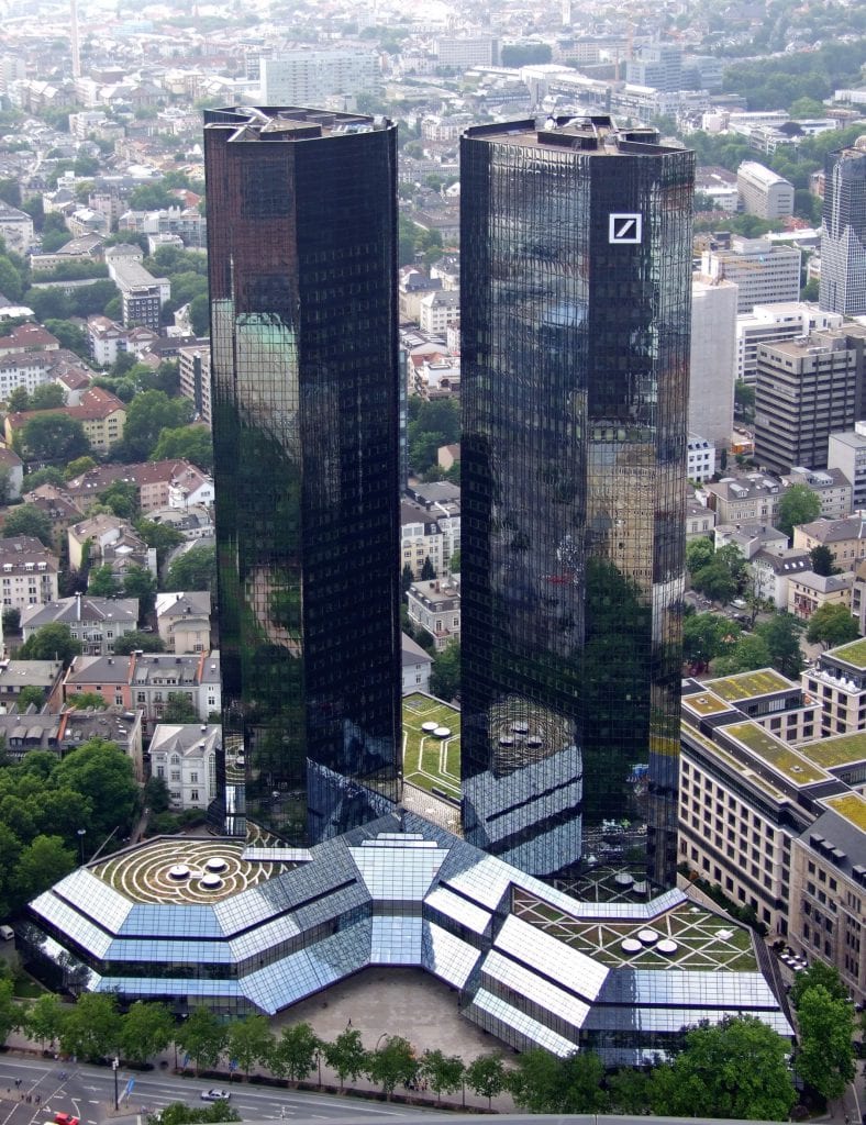 Deutsche Bank Headquarters Raid