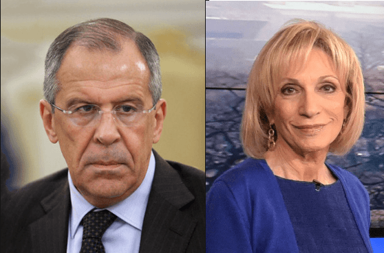 Lavrov Scolding reporter: The victim is a NBC reporter