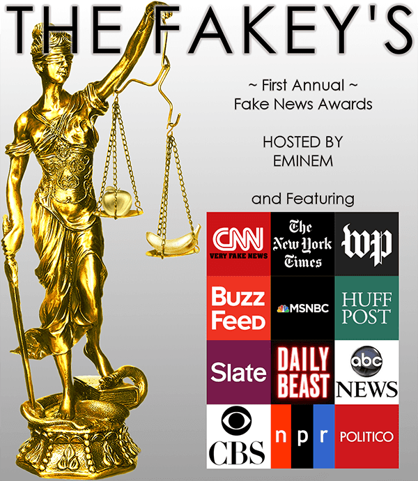 President Trump has announced the winners of his Fake News Awards