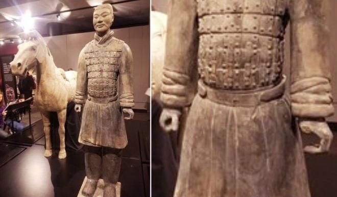 China angered by theft of Terracotta Warrior's thumb