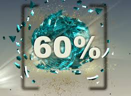 60 percent off