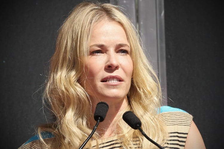 Chelsea Handler encourages her followers to vote by posing topless
