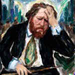 Stressed out investor combo Michael Angelo and Van goh style