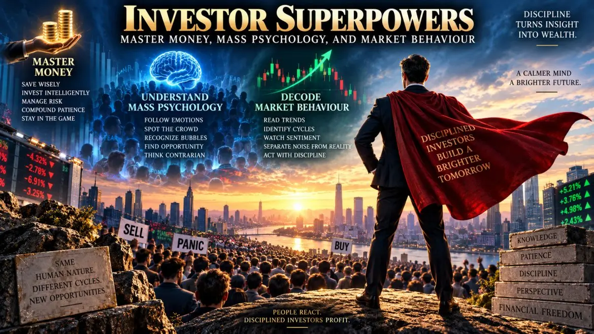 The Investor's Superpowers: Mastering Money, Mass Psychology, and Market Behaviour