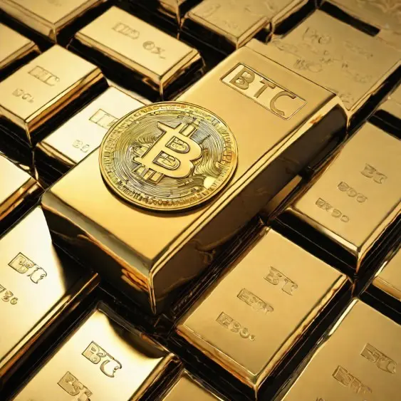 BTC vs Gold; The dance begins