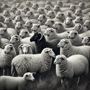 What is the black sheep mentality?