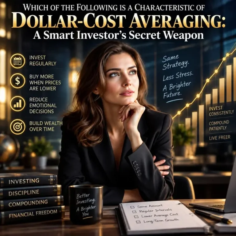 Which of the following is a Characteristic of Dollar-Cost Averaging: