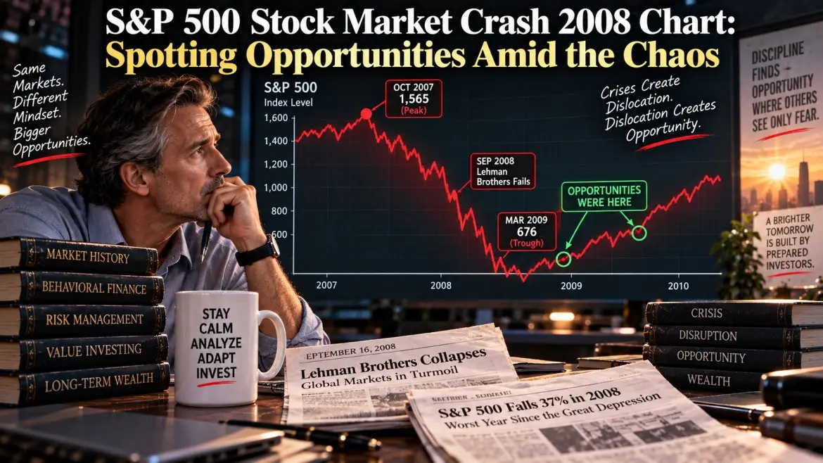 S&P 500 Stock Market Crash 2008 Chart