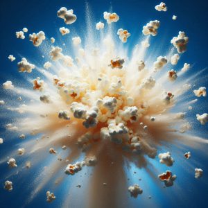 How does the popcorn decoy effect influence buying decisions?