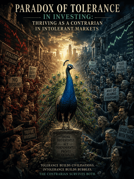 The Paradox of Tolerance in Investing: Stay Rational When the Market Loses Its Mind