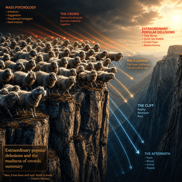 Extraordinary popular delusions and the madness of crowds summary