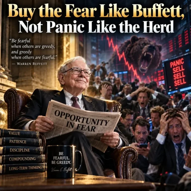 Buy the Fear, like Buffett, While the Herd Runs