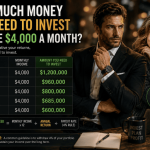 How much money do i need to invest to make $4,000 a month?