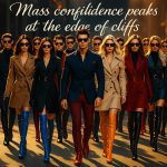 Crowd Behavior and Mass Behavior: Fear Chases Losses, Calm Cashes In