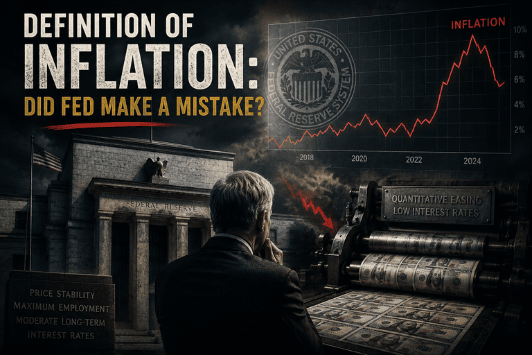 Definition of inflation: Did Fed Make a Mistake