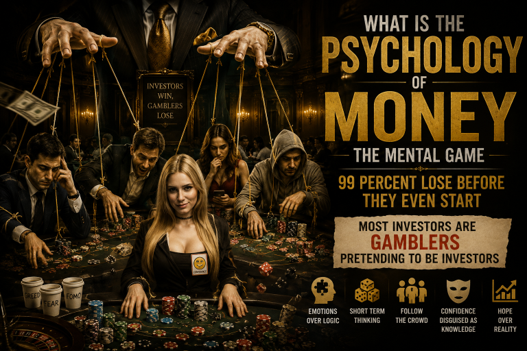 What Is the Psychology of Money The Mental Game 99 Percent Lose Before They Even Start