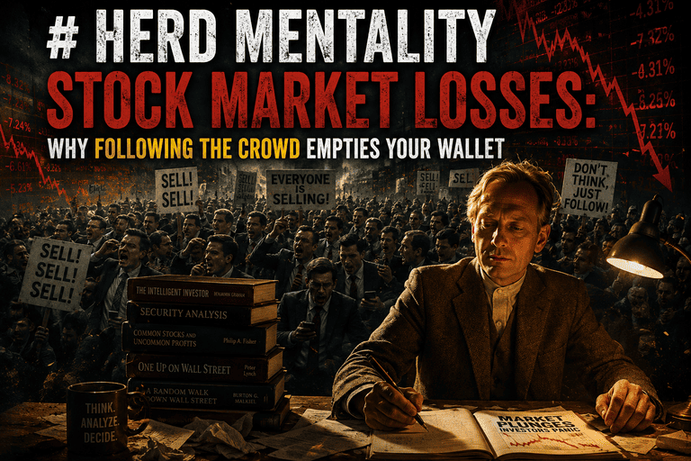 Herd Mentality Stock Market Losses: Why Following the Crowd Empties Your Wallet