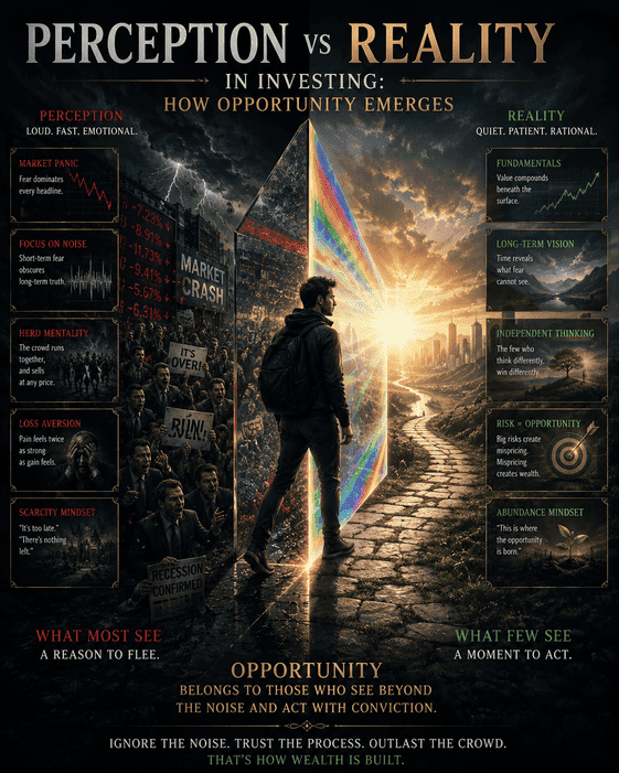 Perception vs Reality in Investing: How Opportunity Emerges