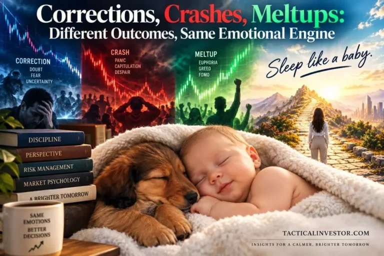 Market Psychology Behind Corrections, Crashes & Meltups